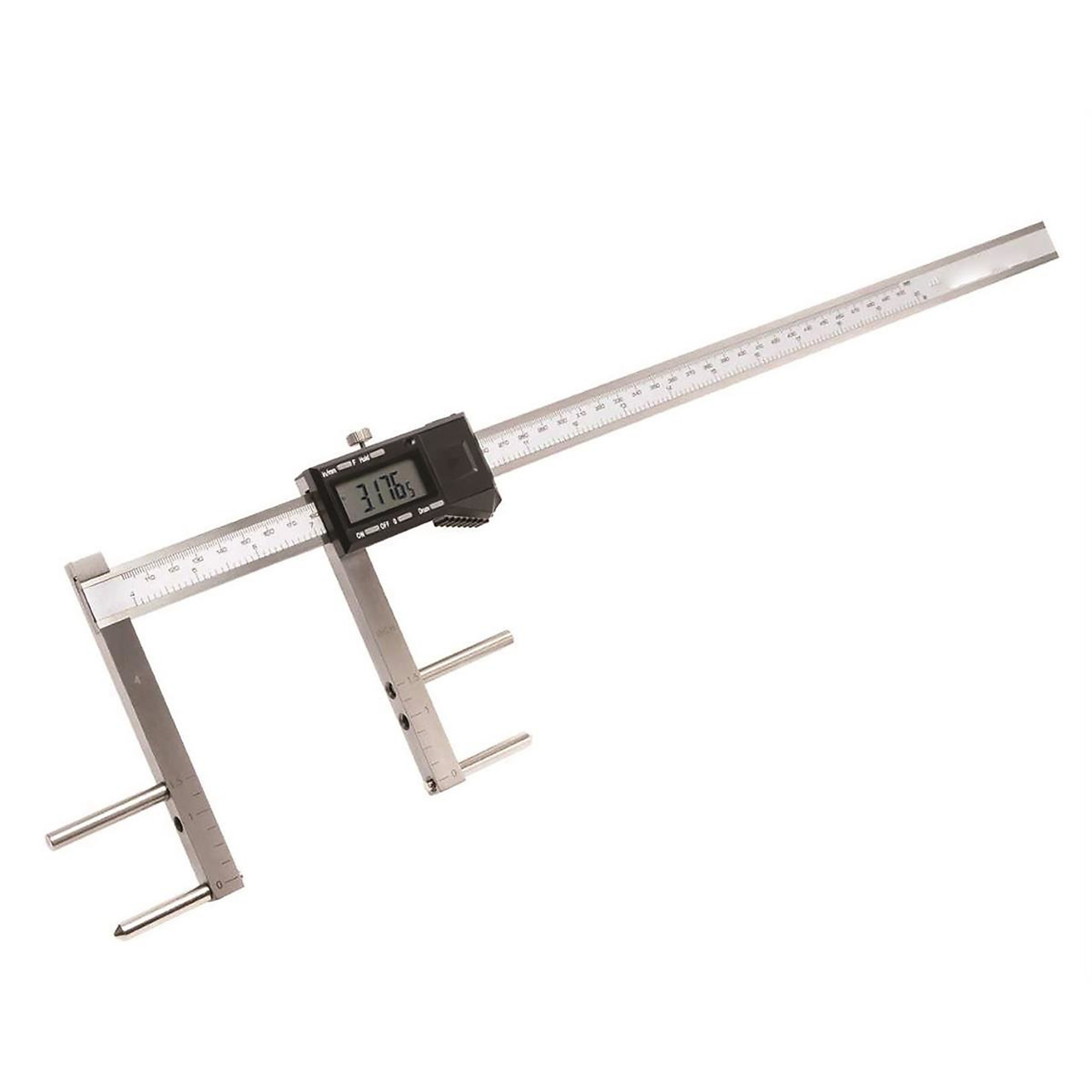 Central Tools Electronic Digital Drum Gauge — 4in.-20in. Measuring Range, Large Display, Model# CEN3B531